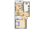 Erdgeschoßwohnung Ratingen Tiefenbroich - 2 Zimmer, 66 m&sup2;, 715&euro; | Angebot:26184254