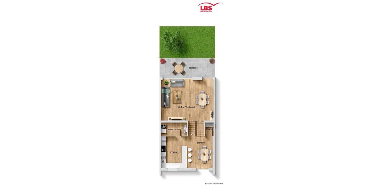Reihenmittelhaus Dorsten Wulfen - 5 Zimmer, 143 m&sup2;, 256.500&euro; | Angebot:26156501
