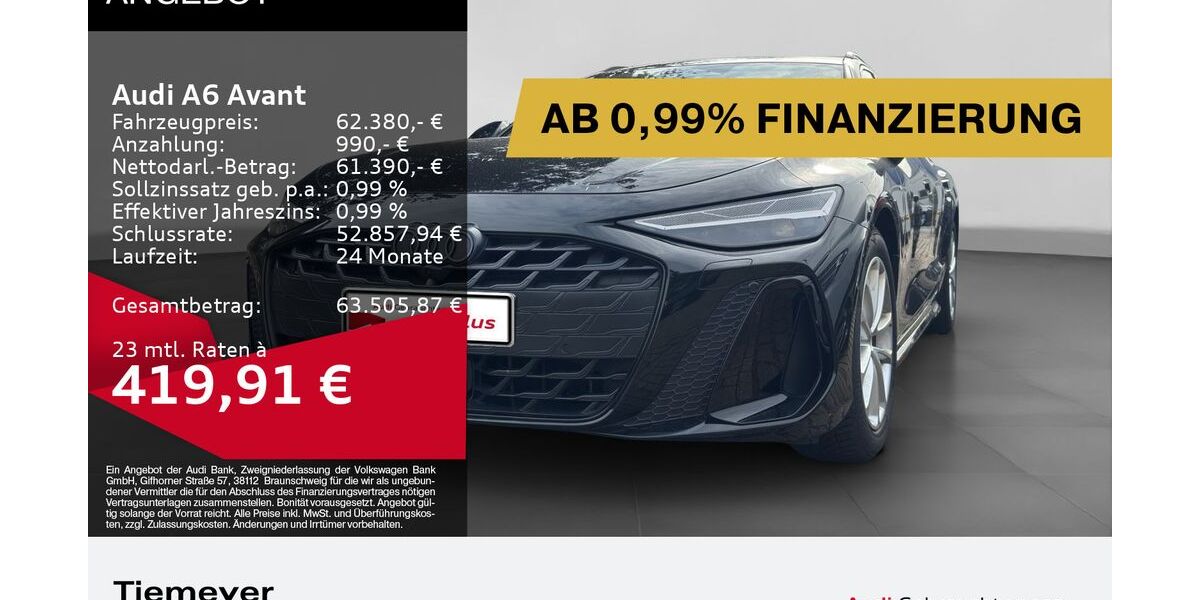 Audi A6 25.947 km 58.270 &euro; Oberhausen 46047