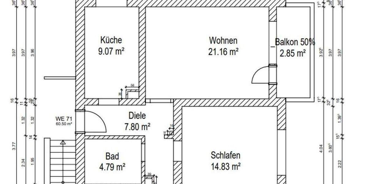 Etagenwohnung Duisburg Aldenrade - 2 Zimmer, 244 m&sup2;, 480.000&euro; | Angebot:25645169