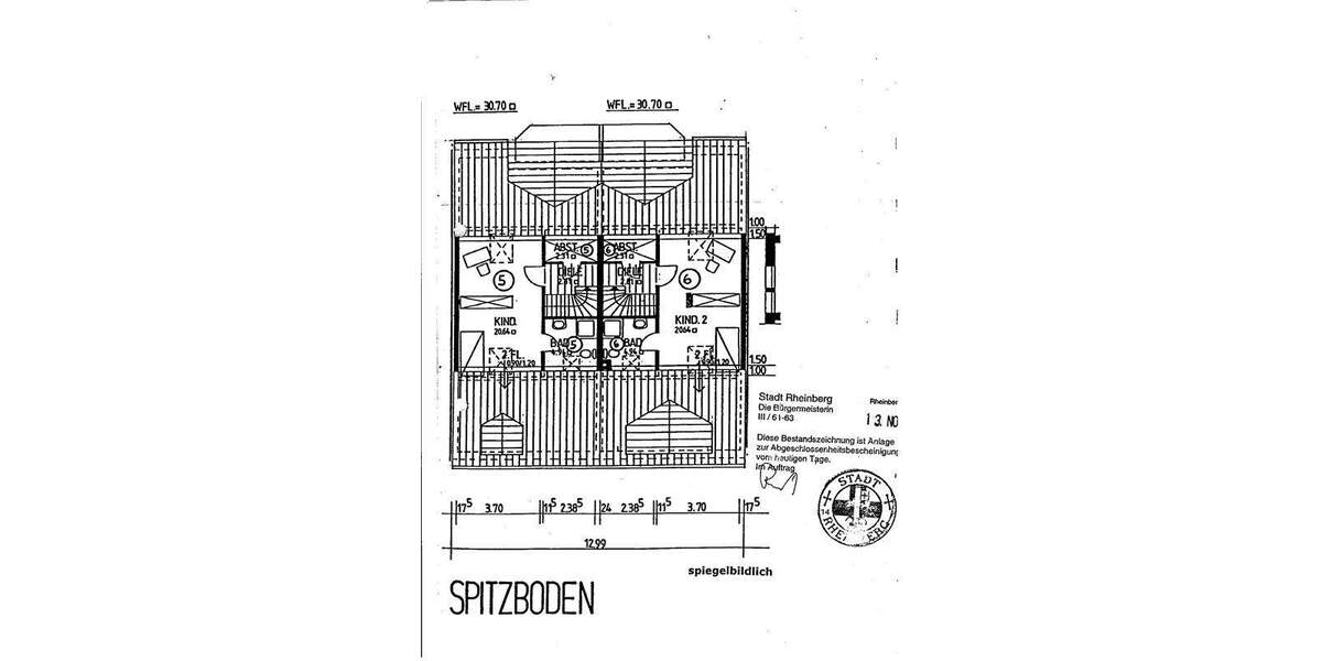 Etagenwohnung Rheinberg Budberg - 3 Zimmer, 90 m&sup2;, 175.000&euro; | Angebot:25426076