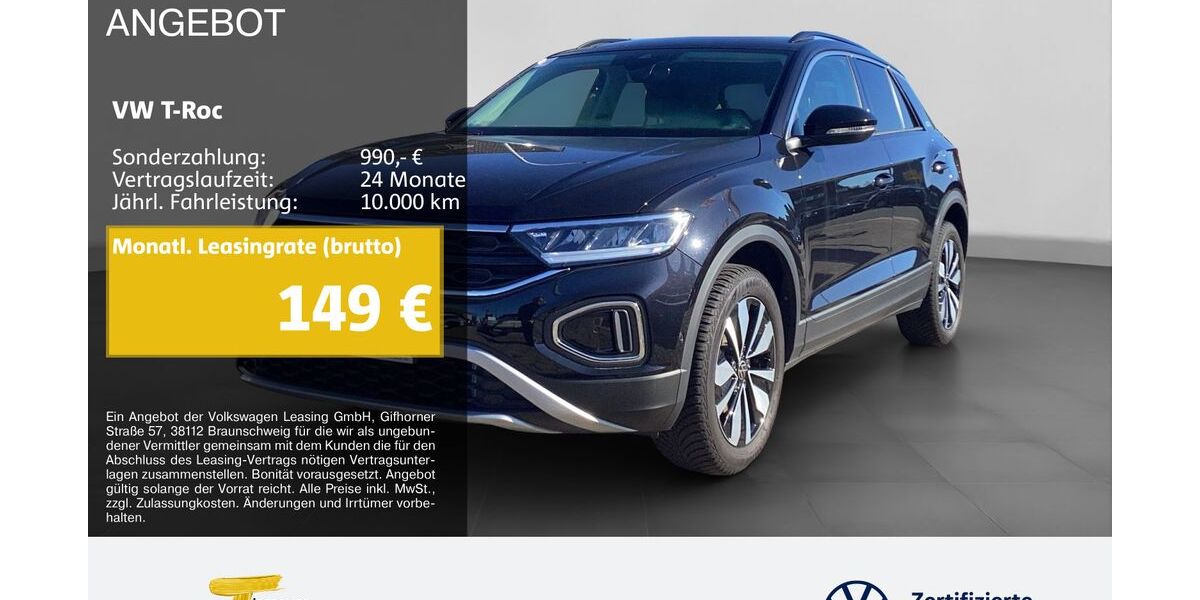 VW T-Roc 24.113 km 22.210 &euro; Oberhausen 46047