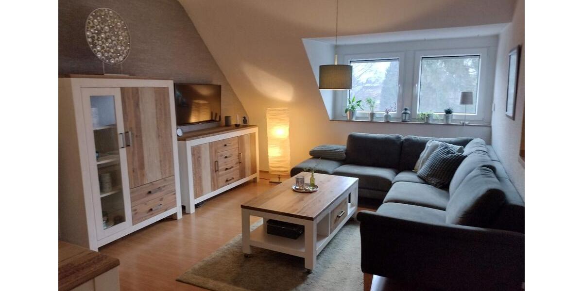 75 qm Dachgeschosswohnung, Einzelgarage und Garten in OB - Heide 3.5 zimmer