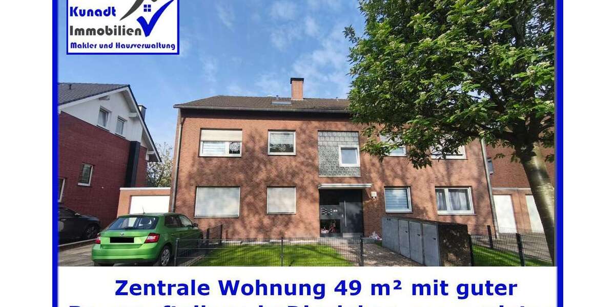 Etagenwohnung Dinslaken Lohberg - 2 Zimmer, 49 m&sup2;, 365&euro; | Angebot:26290143