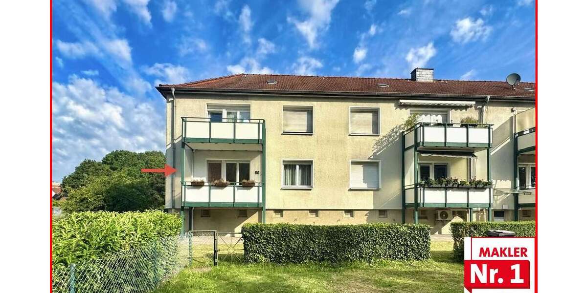 Etagenwohnung Bottrop Batenbrock - 3.5 Zimmer, 58 m&sup2;, 108.000&euro; | Angebot:27116934