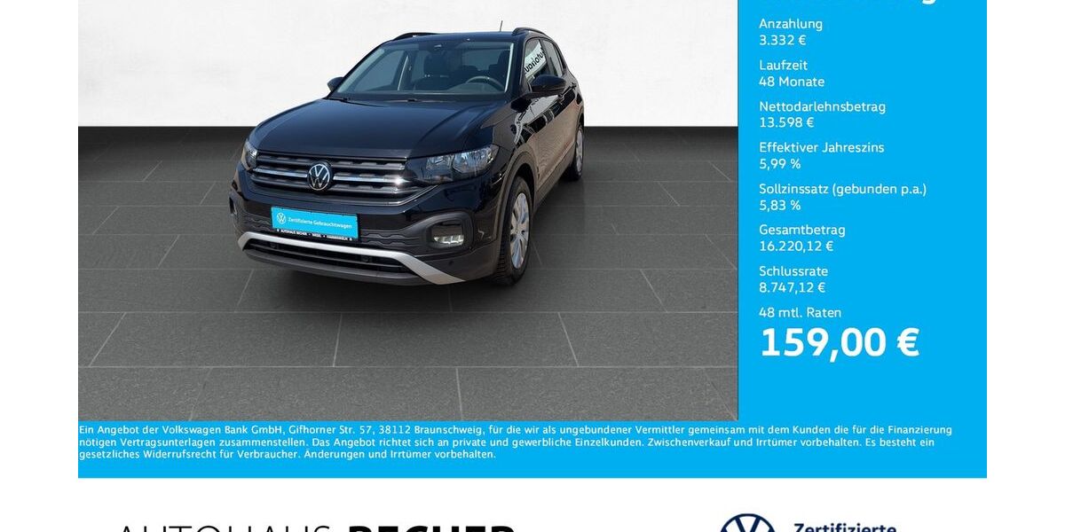 VW T-Cross 66.176 km 16.930 &euro; Wesel 46485