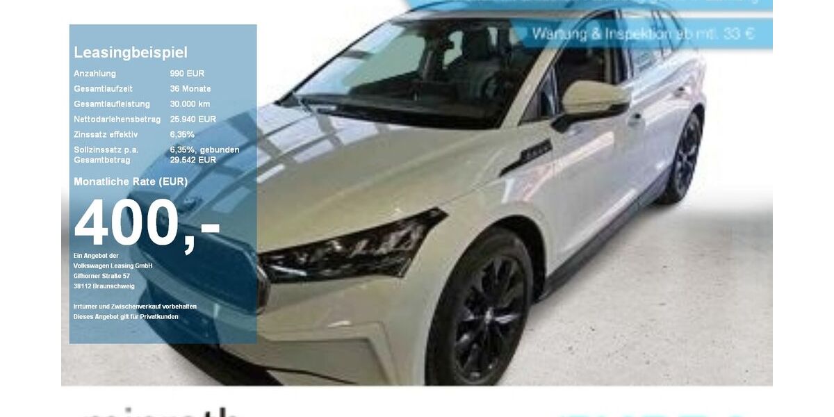 Skoda Enyaq 63.103 km 25.660 &euro; Moers 47441