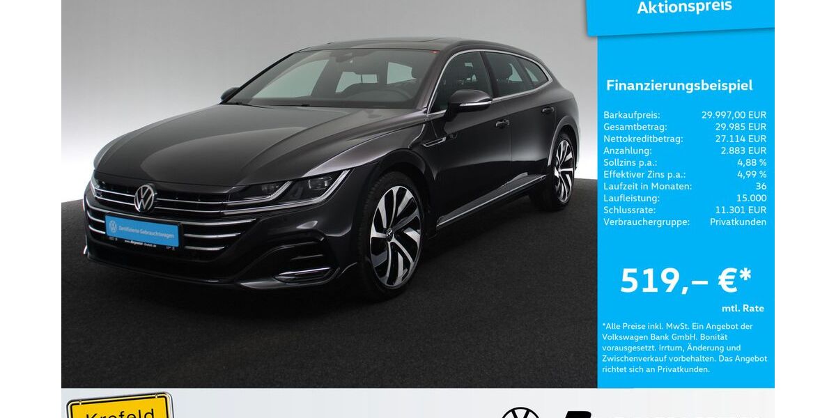 VW Arteon 55.847 km 29.557 &euro; Krefeld 47803