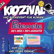 KIDZIVAL 2026 - Mit Honk & Hanna, Zauberclown Liar und Pelemele 13.06.2026 Dröhnschuppen