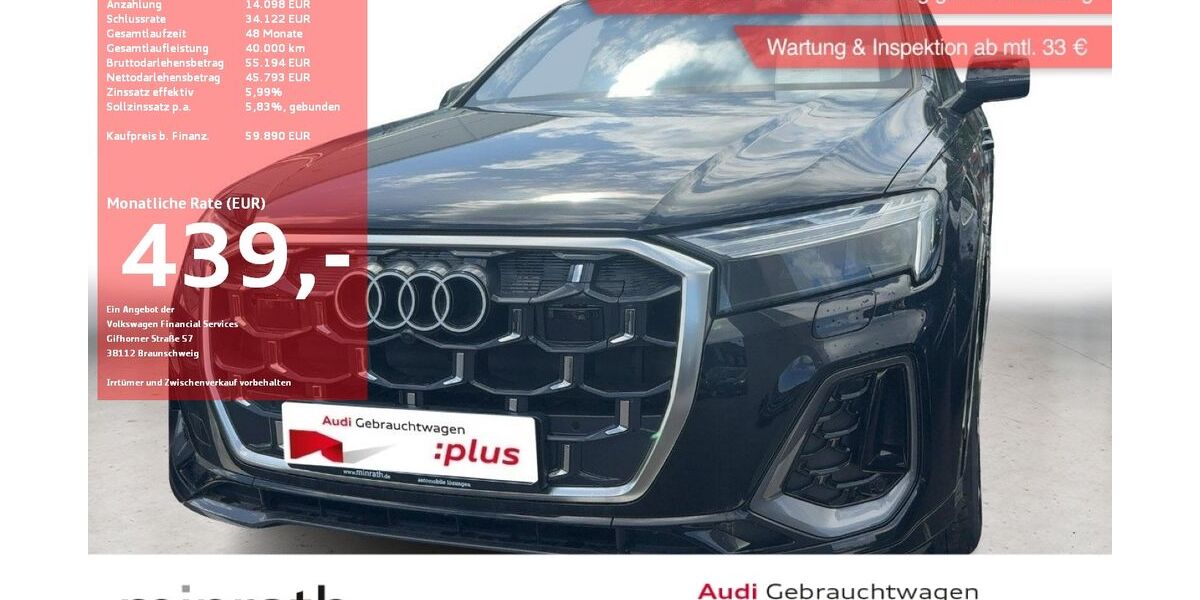 Audi Q7 6.048 km 59.370 &euro; Moers-Hülsdonk 47441