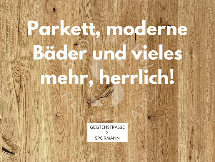 Sanierter Altbau: Großzügige 3-Zimmer-Wohnung im Erstbezug 3 zimmer