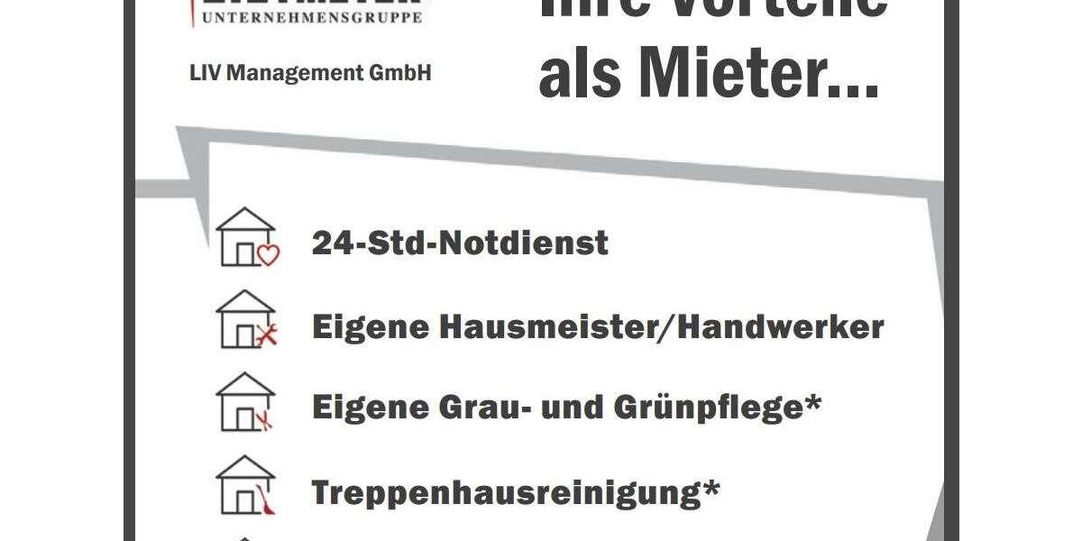 Etagenwohnung Herne Eickel - 3 Zimmer, 57 m&sup2;, 385&euro; | Angebot:26194305