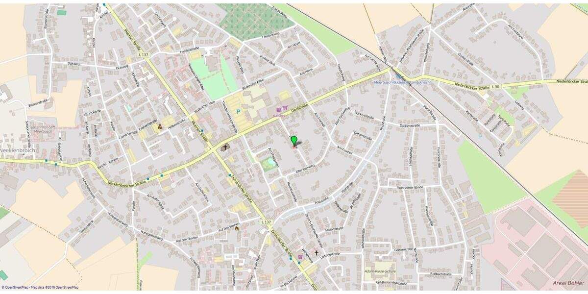 Etagenwohnung Meerbusch Büderich - 3 Zimmer, 67 m&sup2;, 1.200&euro; | Angebot:25279834