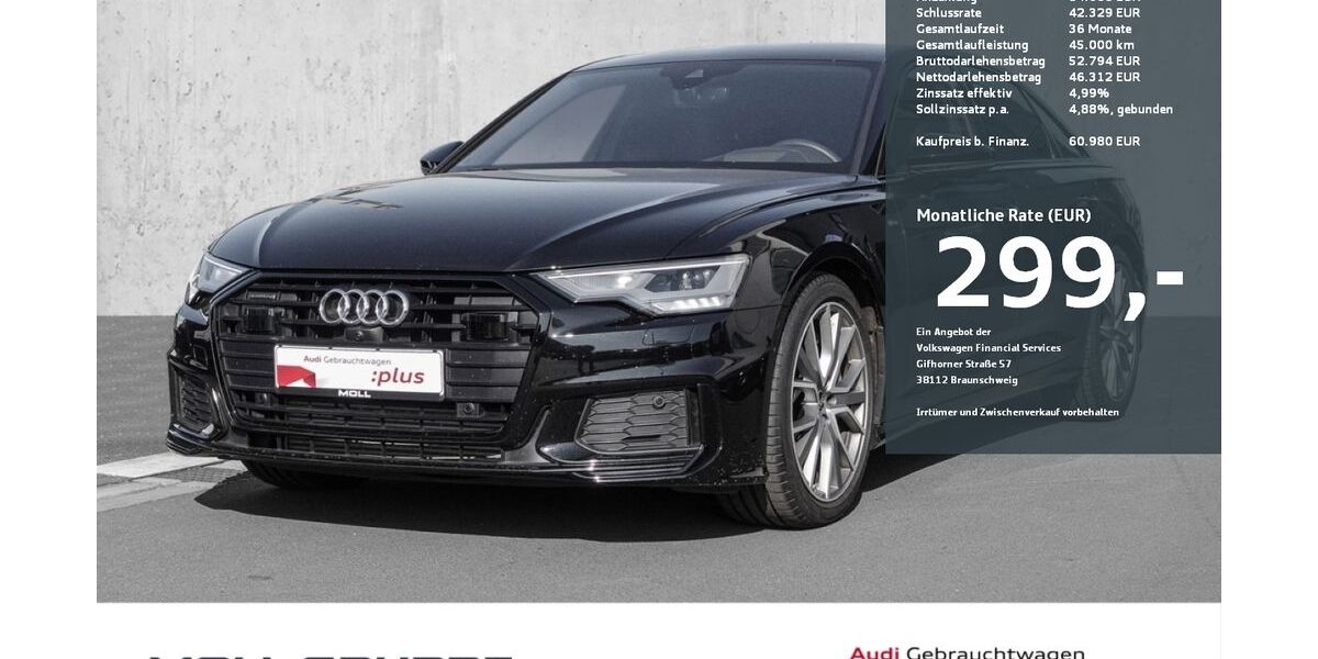 Audi A6 17.690 km 58.740 &euro; Düsseldorf 40549