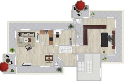 Wohnung Velbert Langenberg - 3 Zimmer, 92 m&sup2;, 274.900&euro; | Angebot:27453596