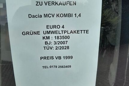 Dacia Logan 184.000 km 1.999 &euro; Bochum 44797