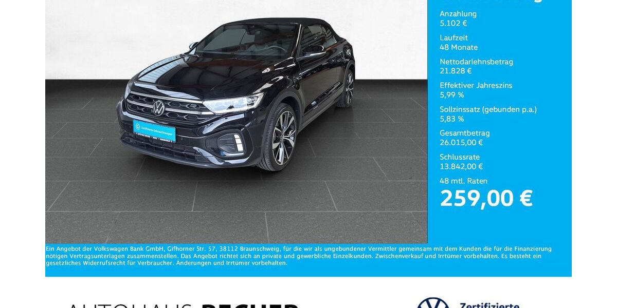 VW T-Roc 47.950 km 26.930 &euro; Wesel 46485