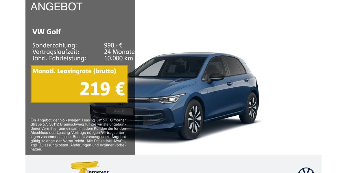 VW Golf 19.189 km 28.590 &euro; Duisburg 47059