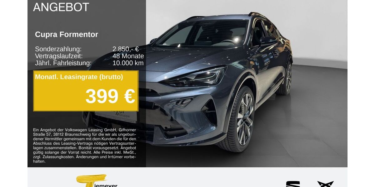 Cupra Formentor 5.999 km 39.990 &euro; Oberhausen 46145