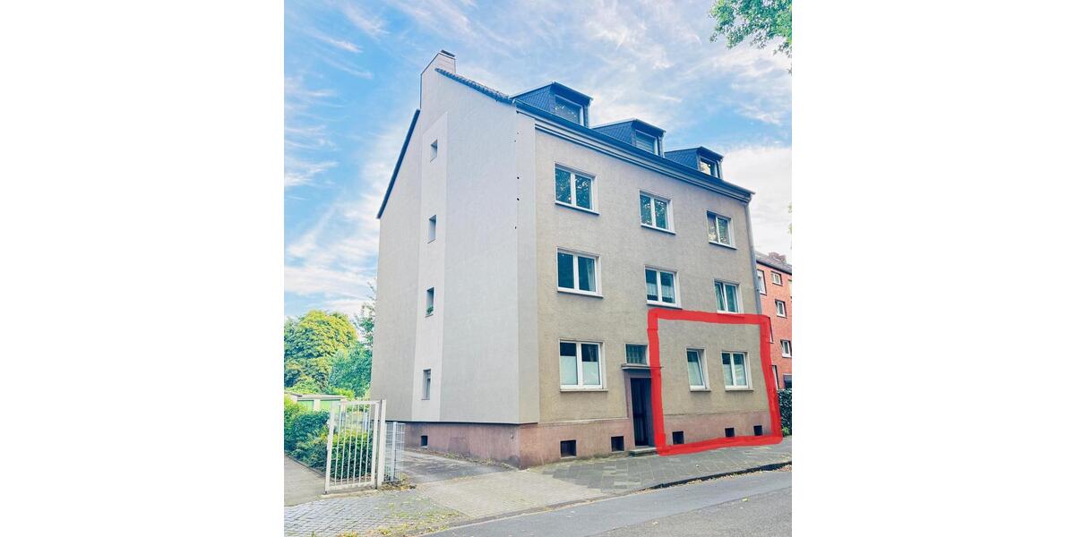 Erdgeschoßwohnung Gelsenkirchen Gelsenkirchen-Mitte - 2 Zimmer, 68 m&sup2;, 800&euro; | Angebot:25442043