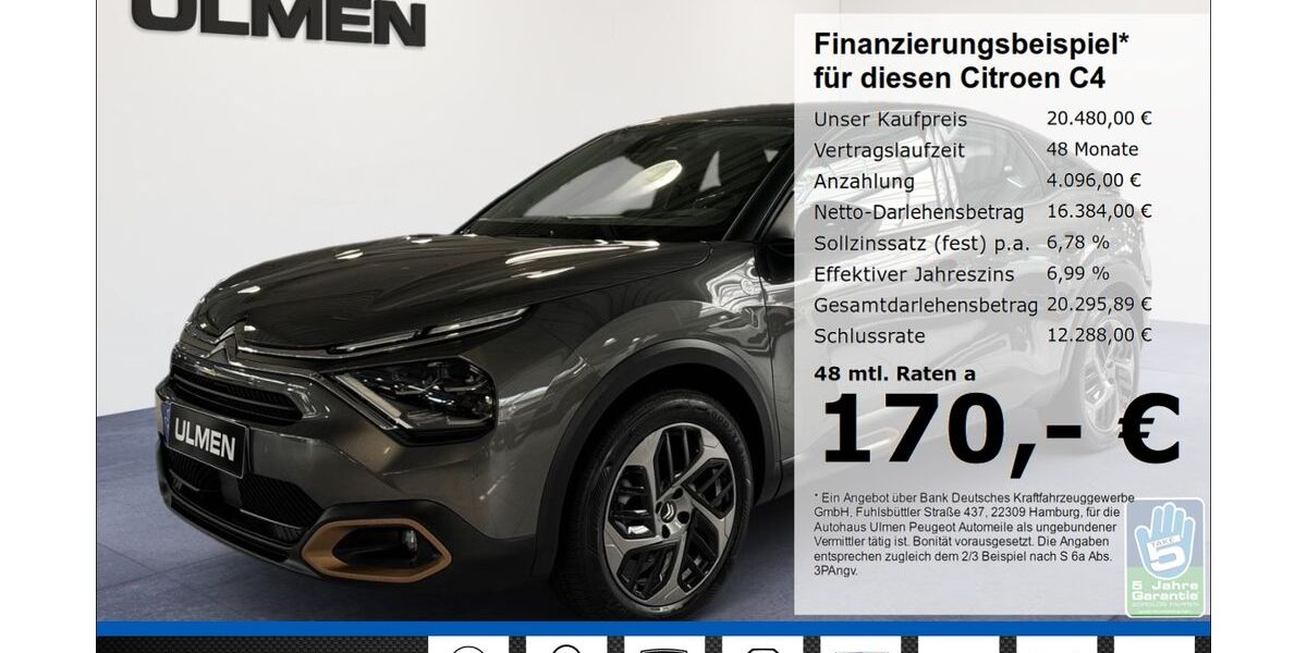 Citroen C4 19.963 km 20.480 &euro; Düsseldorf 40233