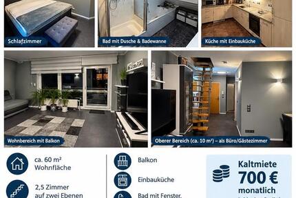 Wohnung Dinslaken Lohberg - 2.5 Zimmer, 58 m&sup2;, 880&euro; | Angebot:27579319