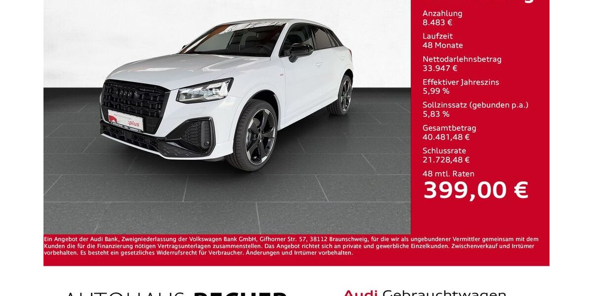 Audi Q2 5.000 km 42.430 &euro; Wesel 46485