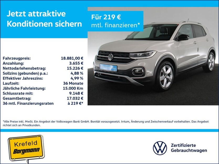 VW T-Cross 26.264 km 18.662 € Krefeld 47803