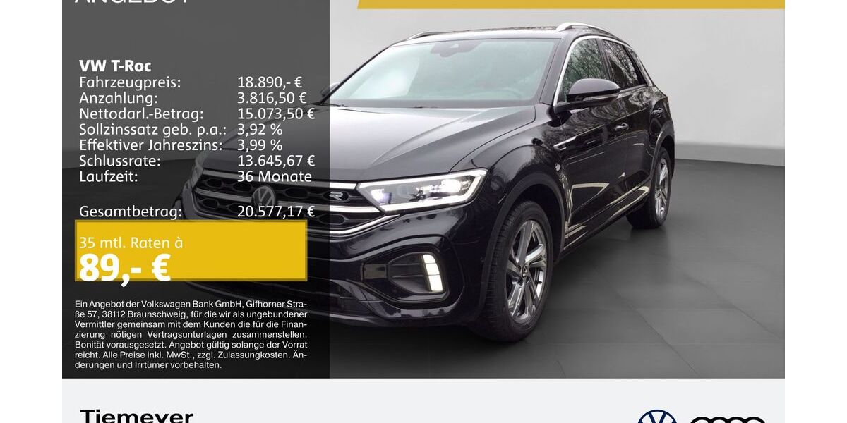 VW T-Roc 60.172 km 17.840 &euro; Gelsenkirchen 45894