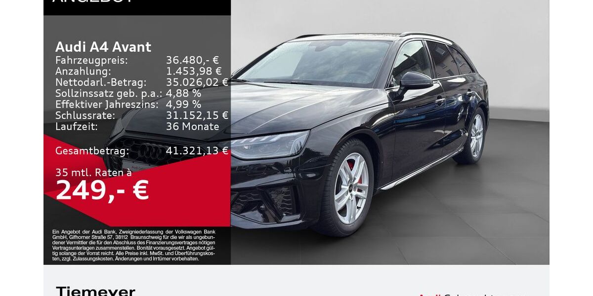 Audi A4 35.244 km 35.980 &euro; Oberhausen 46047