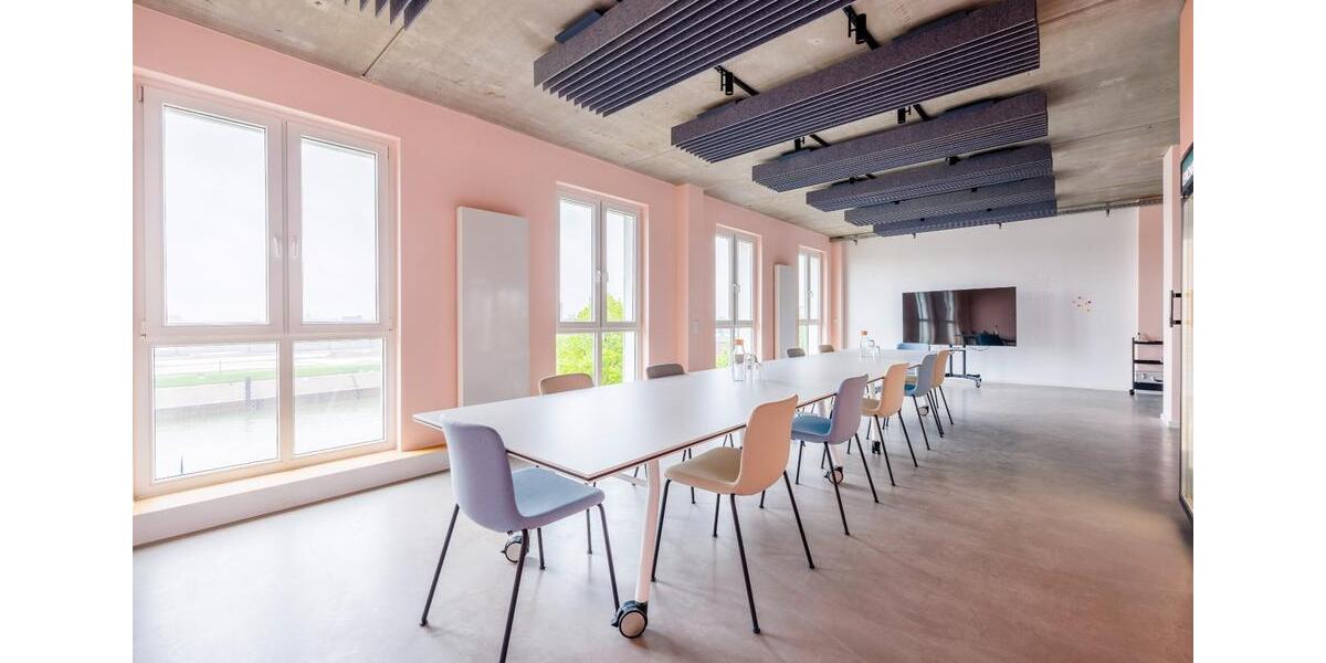 Rheinblick-Double Office: Modernes Coworking in Duisburg Ruhrort zimmer