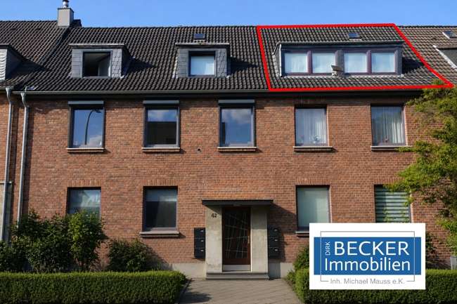 Etagenwohnung Meerbusch Necklenbroich - 2 Zimmer, 42 m&sup2;, 600&euro; | Angebot:26891153