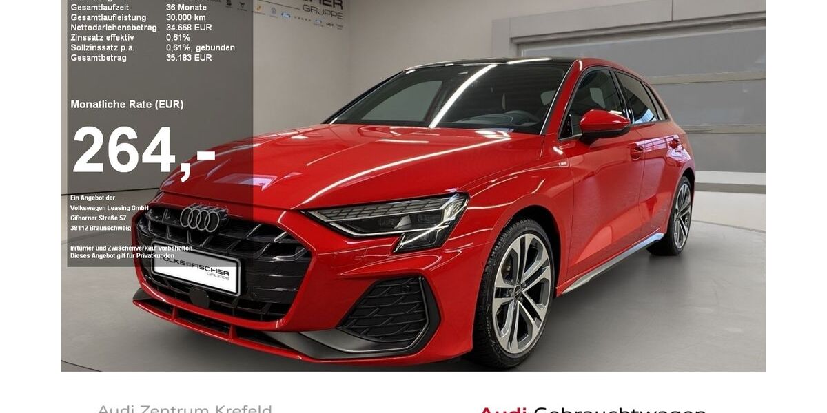 Audi A3 8.425 km 33.298 &euro; Krefeld 47805