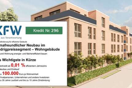 Wohnung Kamp-Lintfort Lintfort - 3.5 Zimmer, 65 m&sup2;, 303.300&euro; | Angebot:23686265