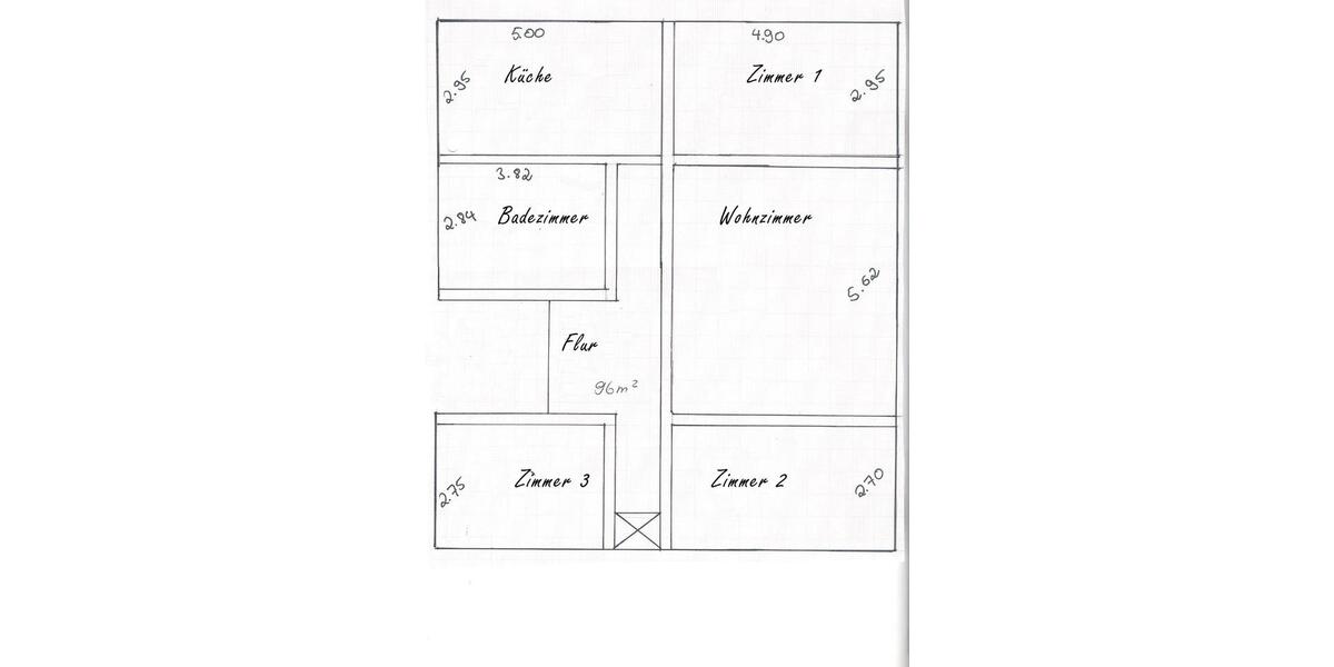 Dachgeschoßwohnung Düsseldorf Stadtbezirk 7 - 4 Zimmer, 96 m&sup2;, 1.200&euro; | Angebot:25478974
