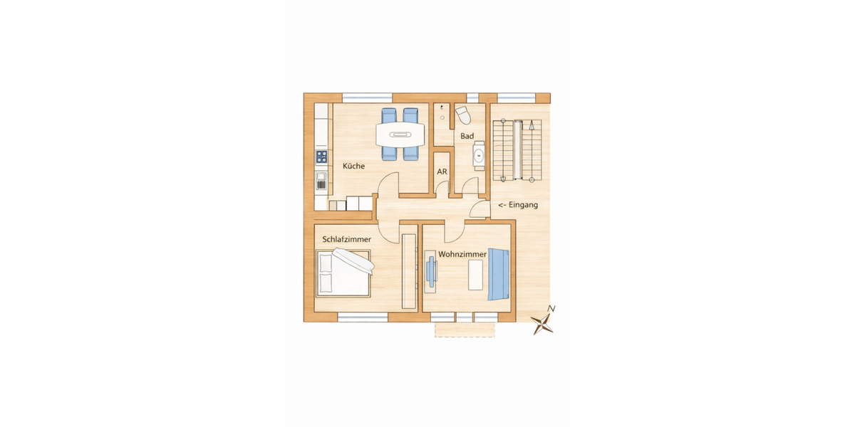 Modern & hochwertig – Erstbezug nach umfassender Modernisierung 2 2 zimmer
