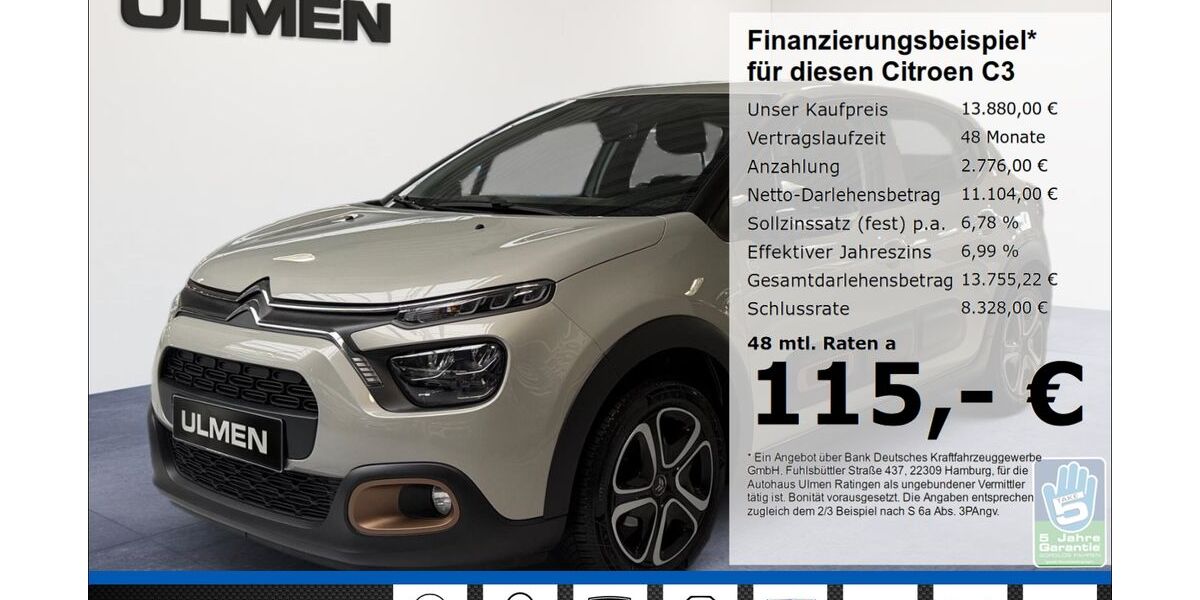 Citroen C3 18.376 km 13.880 &euro; Ratingen 40880