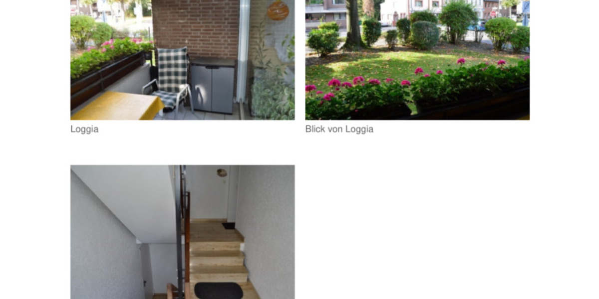 Mietwohnung EG in Krefeld-Oppum verkehrsgünstig 2 zimmer