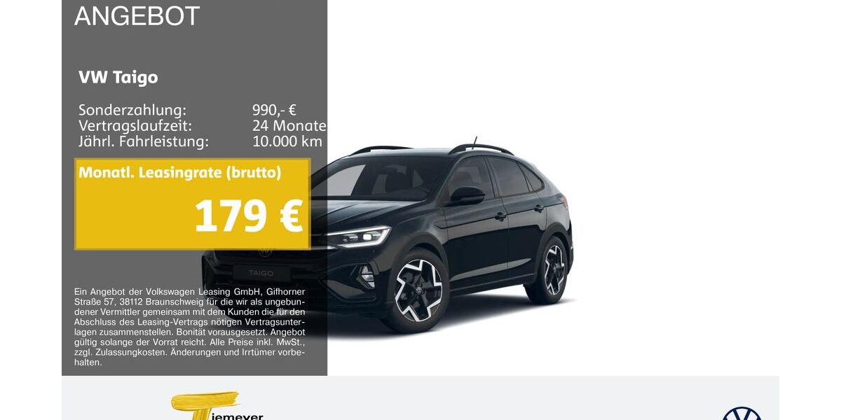 VW Taigo 21.590 km 26.970 &euro; Herne 44653