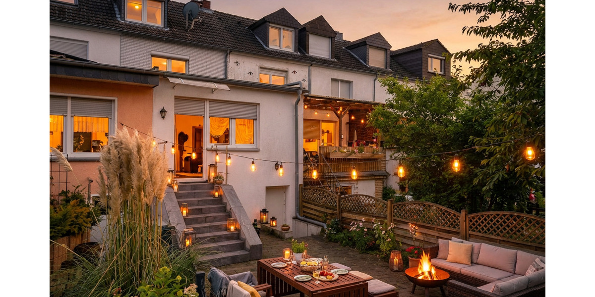 Kernsaniert und kompakt ! Wunderschönes Reihenmittelhaus mit perfekten Garten 4 zimmer