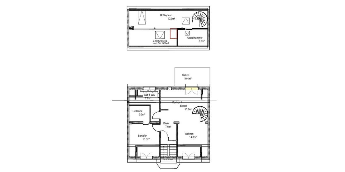 Erdgeschoßwohnung Düsseldorf Heerdt - 3 Zimmer, 85 m&sup2;, 520.000&euro; | Angebot:27002734