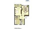 Erdgeschoßwohnung Duisburg Huckingen - 2 Zimmer, 48 m&sup2;, 519&euro; | Angebot:25974805