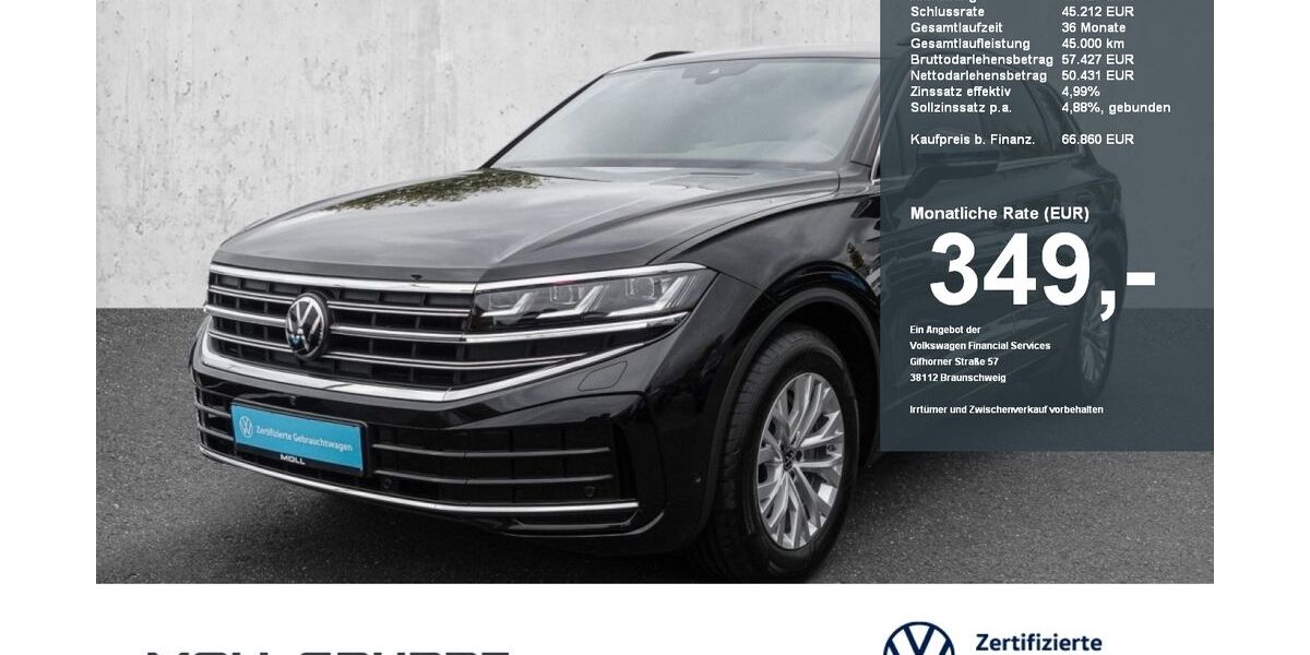 VW Touareg 20.000 km 66.840 &euro; Düsseldorf 40474