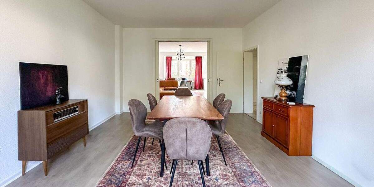 Etagenwohnung Düsseldorf Grafenberg - 3 Zimmer, 100 m&sup2;, 1.300&euro; | Angebot:25471853