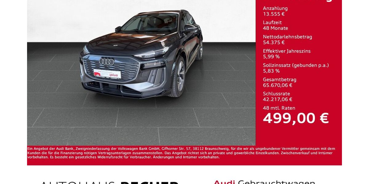 Audi Q6 e-tron 3.195 km 66.960 &euro; Wesel 46485