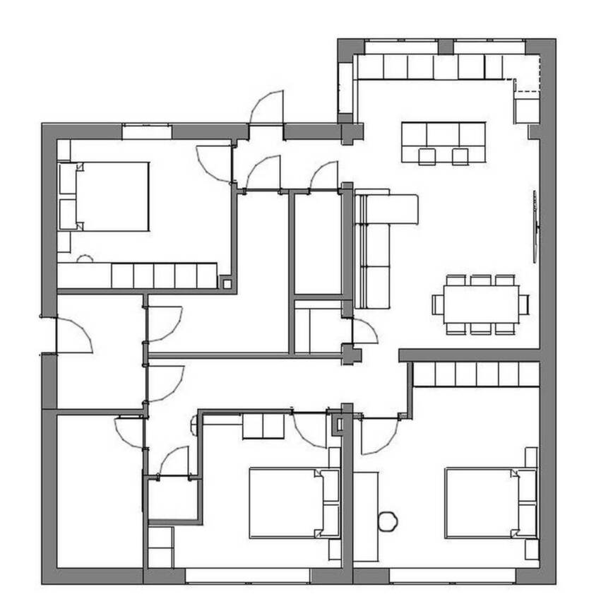 Frisch sanierte teilmöbillierte 4 Zi. Luxus-Wohnung mit eigenem Garten