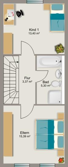 Etagenwohnung Kamp-Lintfort Lintfort - 4.5 Zimmer, 103 m&sup2;, 998&euro; | Angebot:26375767
