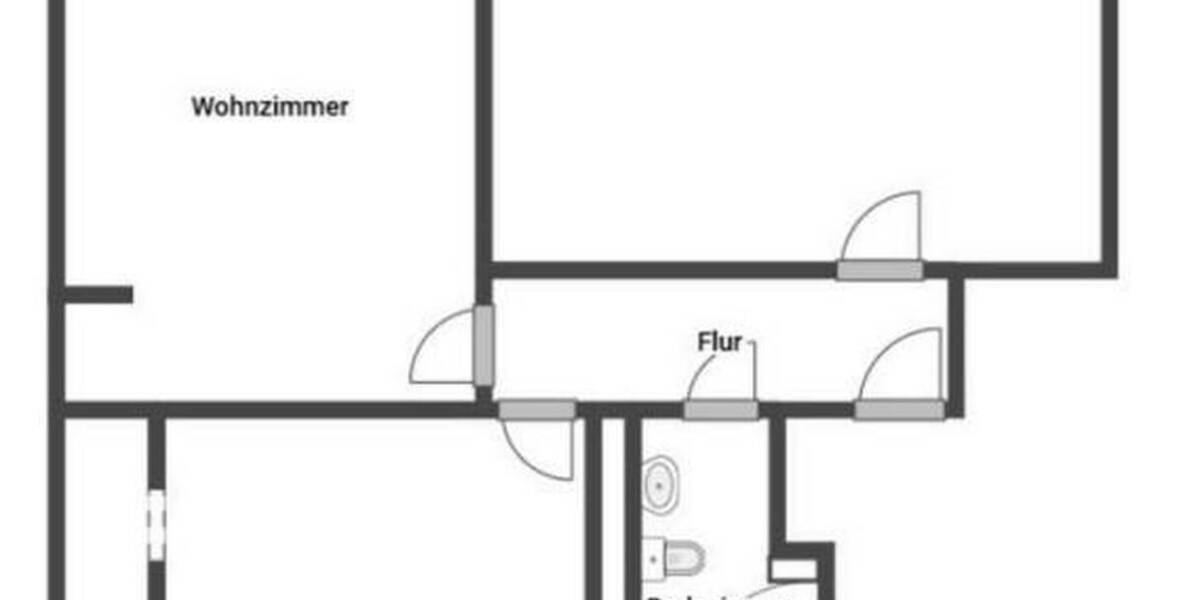 Etagenwohnung Gelsenkirchen Resse - 2 Zimmer, 64 m&sup2;, 530&euro; | Angebot:26265821