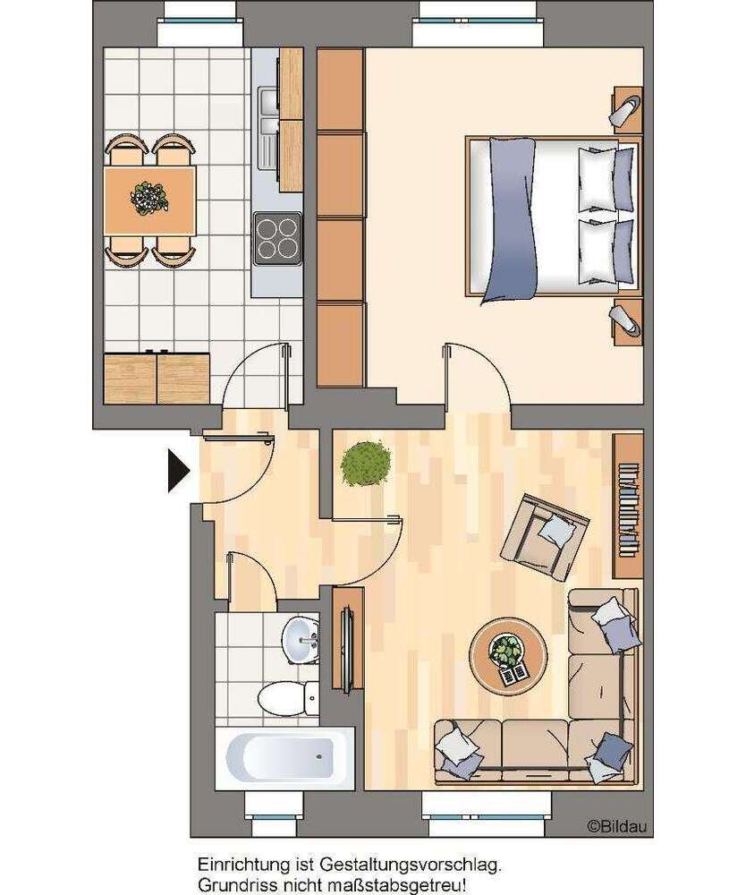 Wohnung zum Mieten in Bochum 359 € 43.56 m²