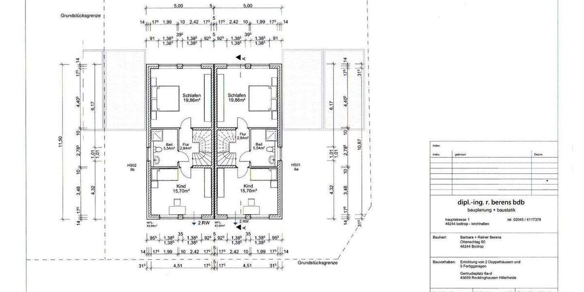 Doppelhaushälfte Recklinghausen Hillerheide - 4 Zimmer, 117 m&sup2;, 290.000&euro; | Angebot:25769248